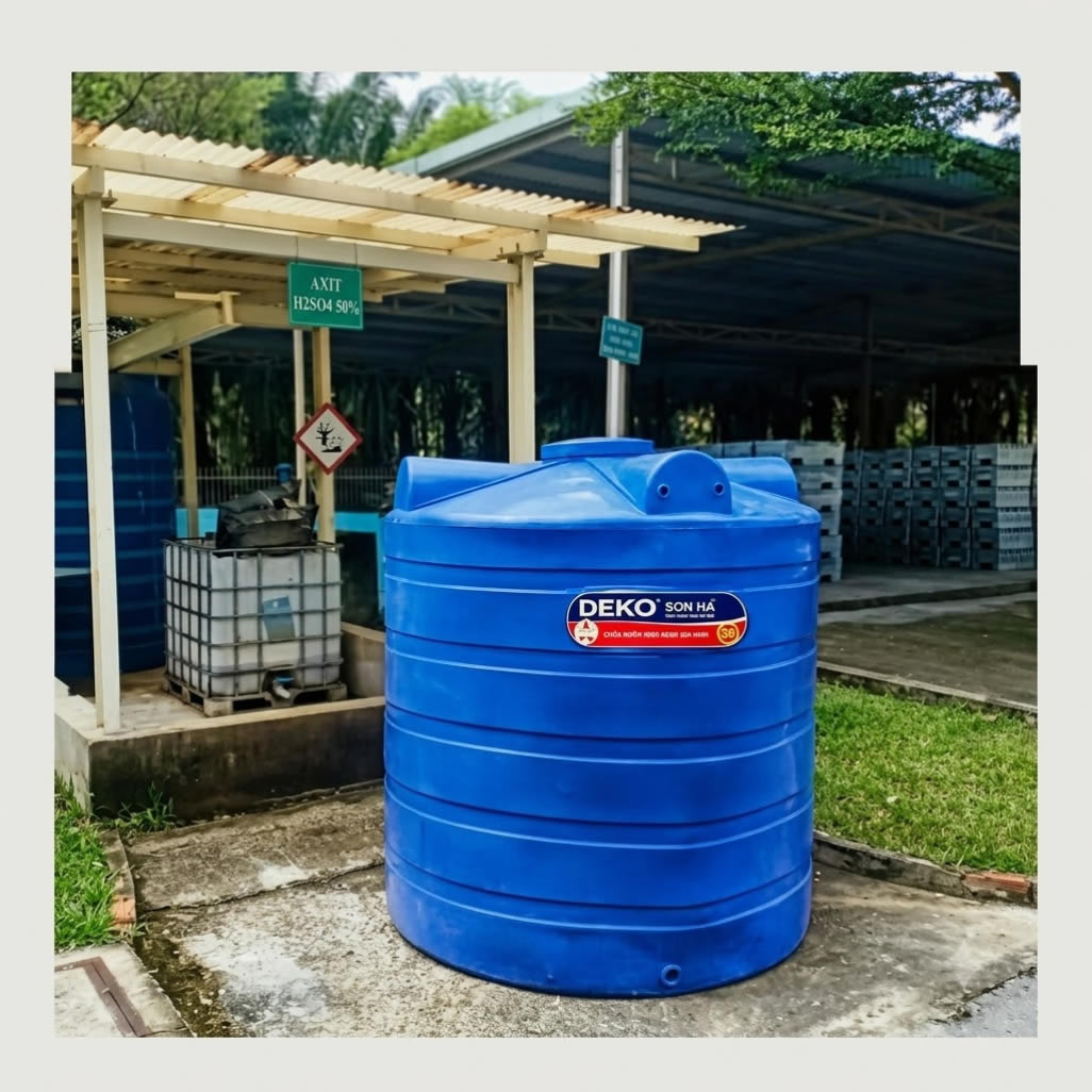 Bồn Nhựa Deko 3000L đứng