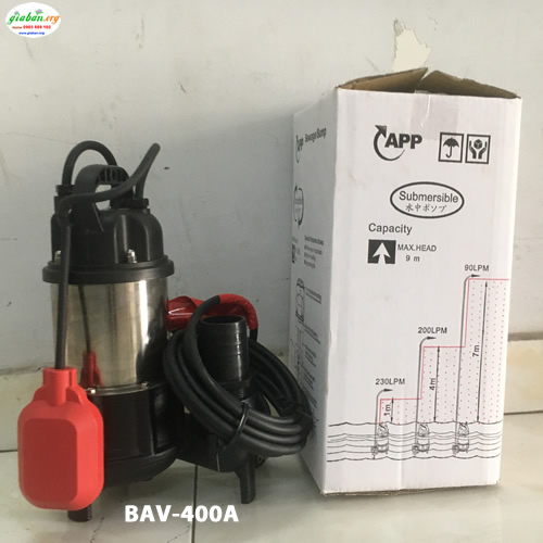 Máy bơm nước APP BAV-400A (400w)