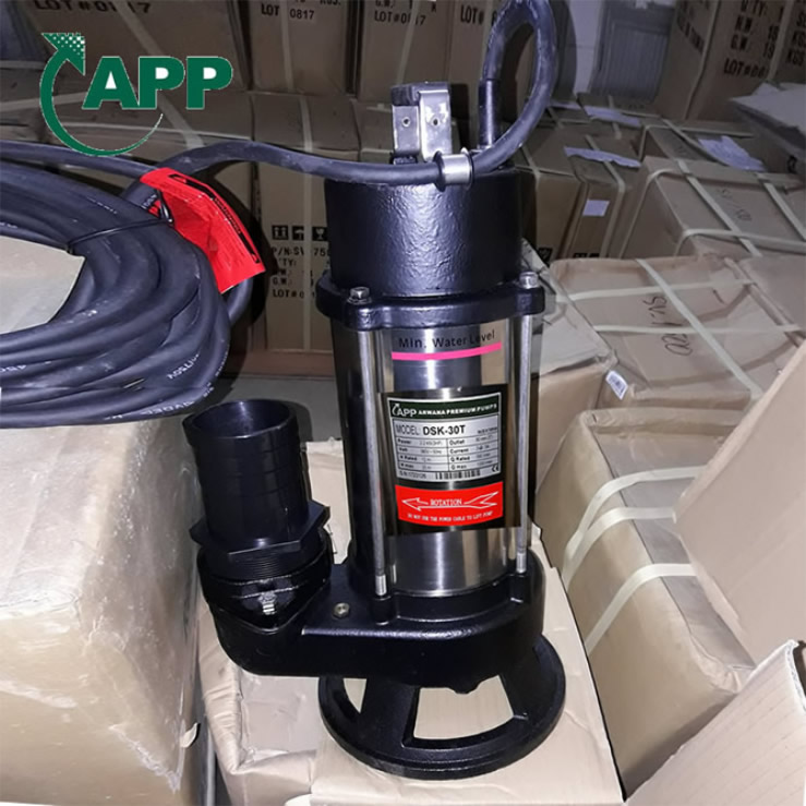 Máy bơm APP DSK 30T 3Hp 380v (Có dao cắt)