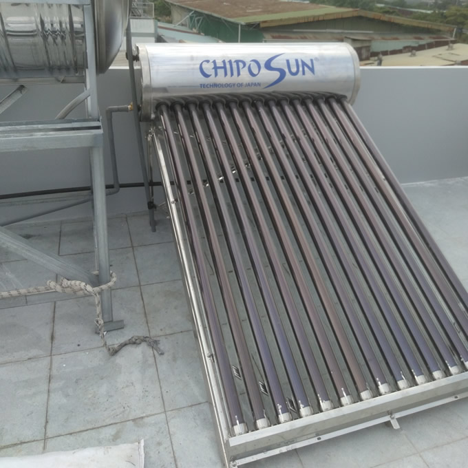 Máy năng lượng mặt trời 150L Chipo Sun