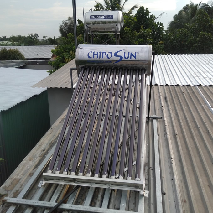 Máy năng lượng mặt trời 120L Chipo Sun