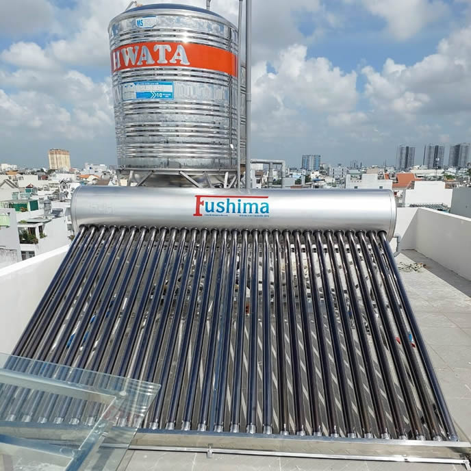Máy năng lượng mặt trời 320L Fushima