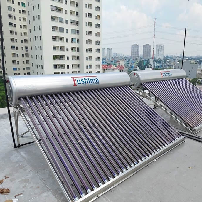 Máy năng lượng mặt trời 260L Fushima