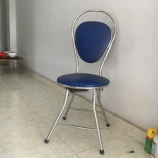 Ghế Inox Mặt Nệm Simili GX20