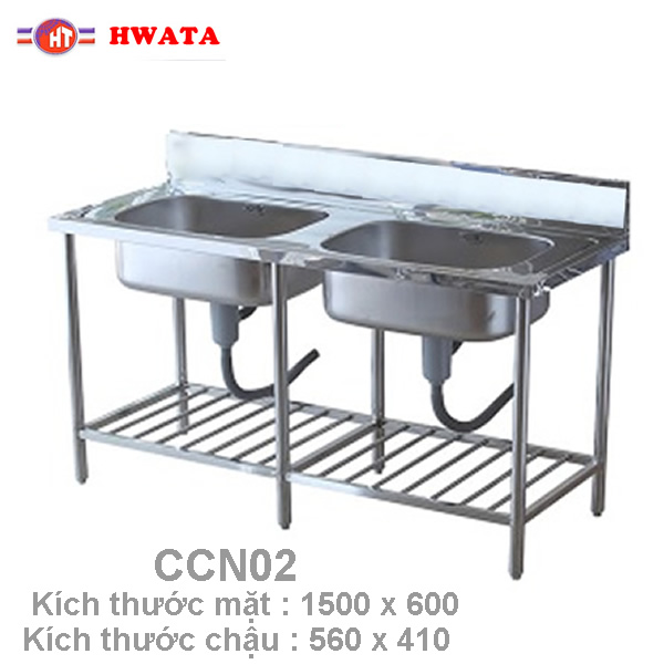 Chậu rửa công nghiệp Hwata CCN02