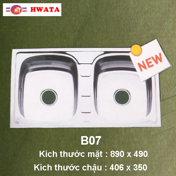 Bồn Rửa Chén Inox 304 Hwata BD7