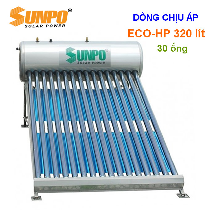 Máy Năng Lượng Mặt Trời Chịu Áp 320L SUNPO ECO-HP