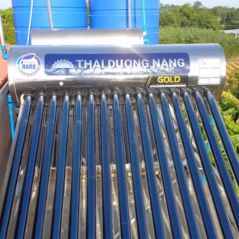 Máy Nước Nóng 240L Thái Dương Năng Gold Nano