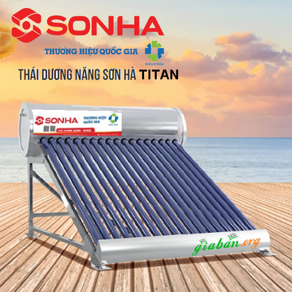 Máy nước nóng năng lượng Thái Dương Năng 260l Titan