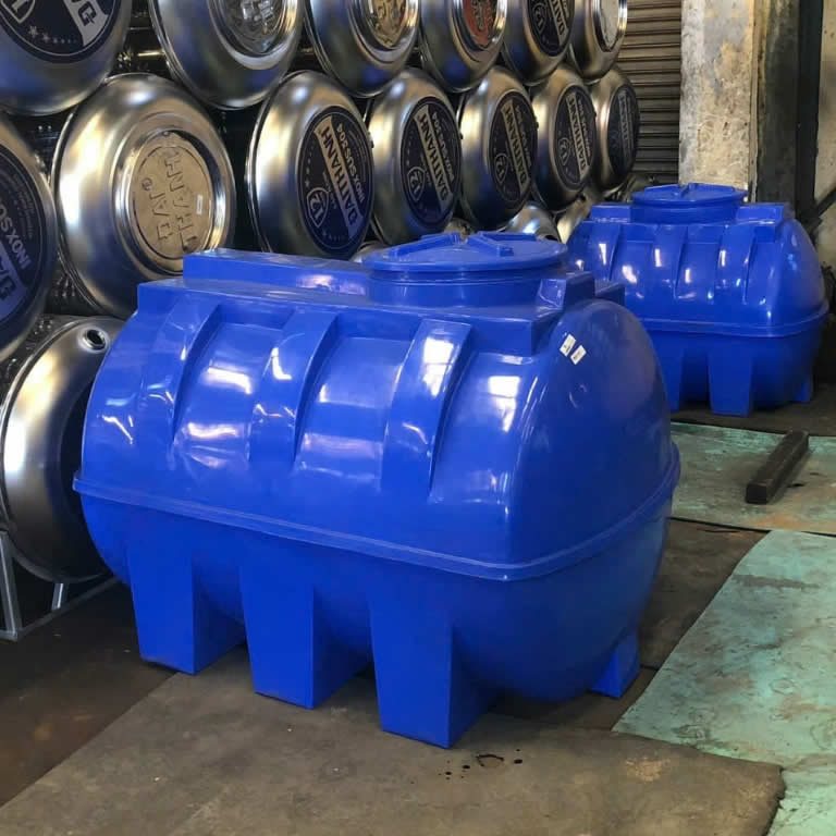 Bồn Nhựa Đại Thành 1000L ngang Gold