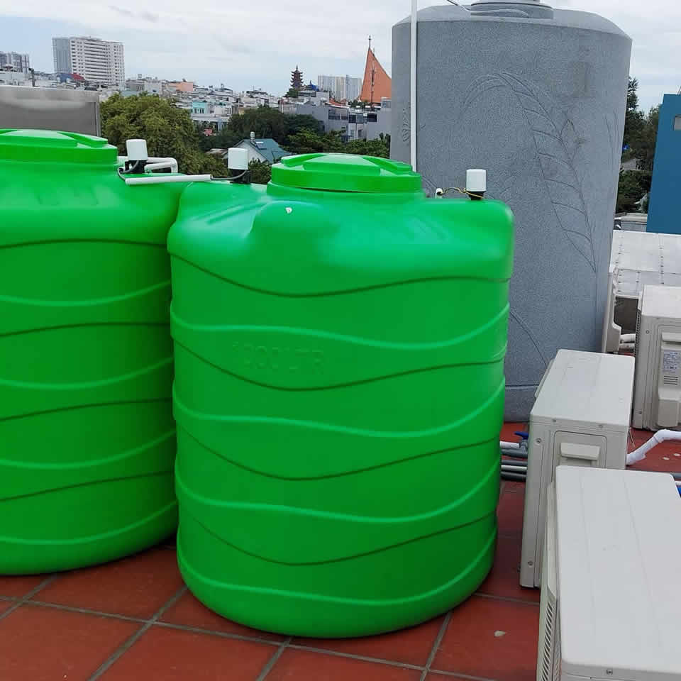 Bồn Nhựa Đại Thành 1000L đứng Plasman