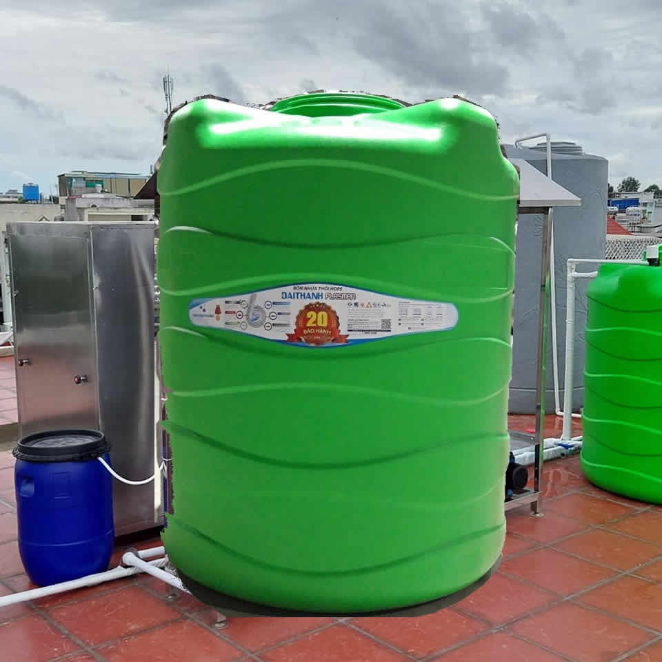 Bồn Nhựa Đại Thành 1500L đứng Plasman