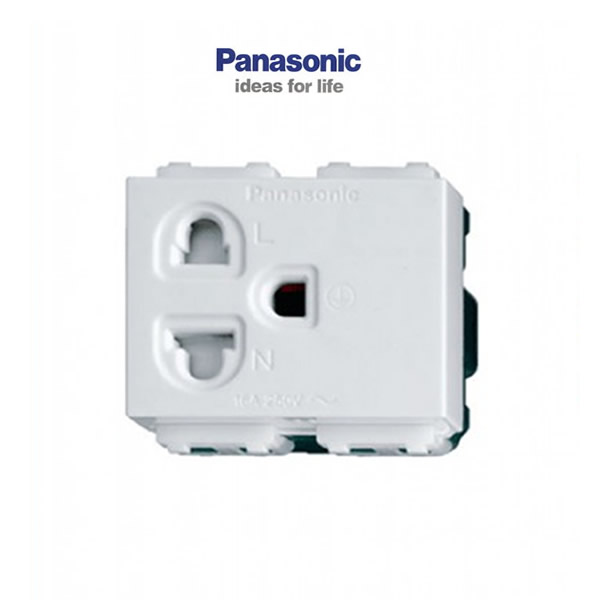 Ổ cắm đơn 3 chấu Panasonic WEV1181SW/WEV1181-7SW