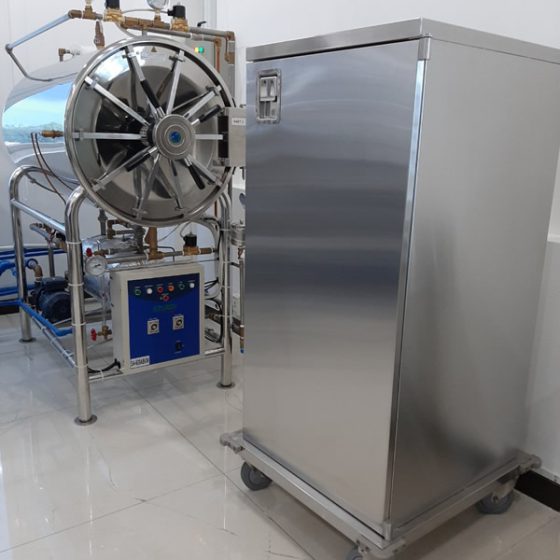 Xe đẩy dụng cụ tiệt trùng