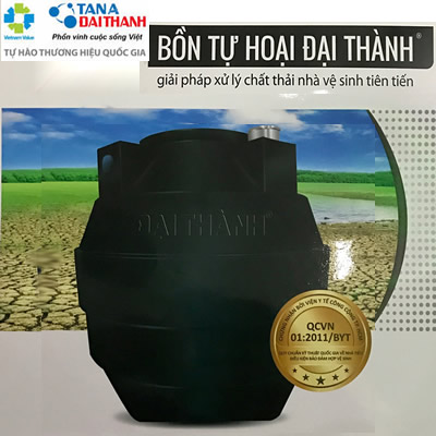 Giá bồn tự hoại Đại Thành 1.000 lít
