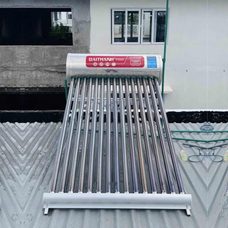 Máy năng lượng mặt trời Đại Thành 160l Vigo