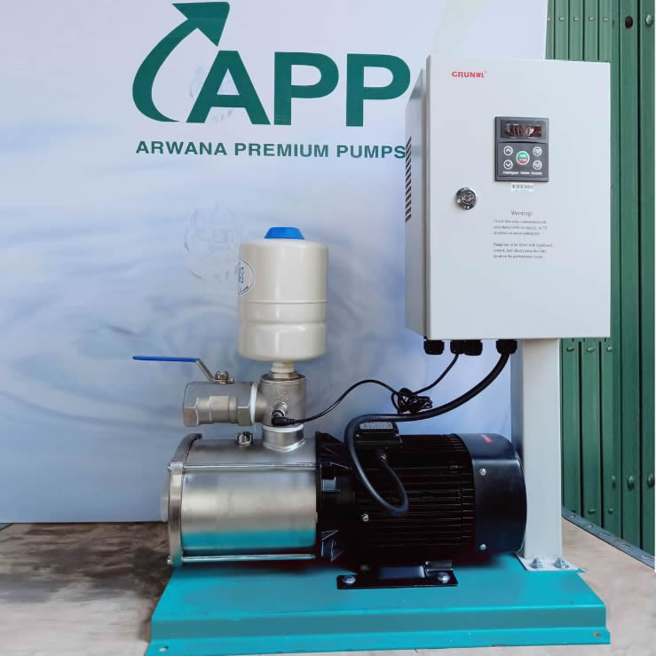 Máy bơm App HVF-85T 3Hp 380v