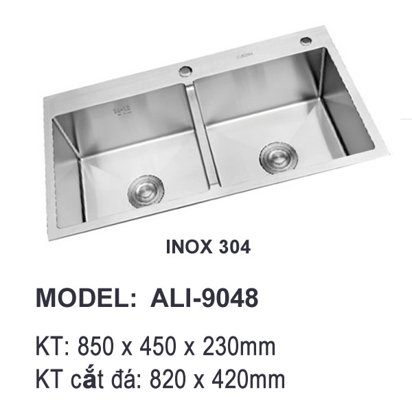 Chậu rửa chén 2 hộc 8545