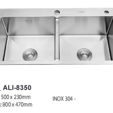 Chậu rửa chén 2 hộc 8350