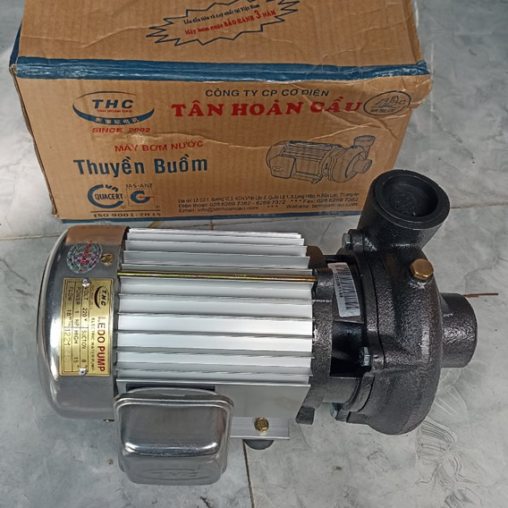 Máy bơm Tân Hoàn Cầu 1Hp họng 49 49