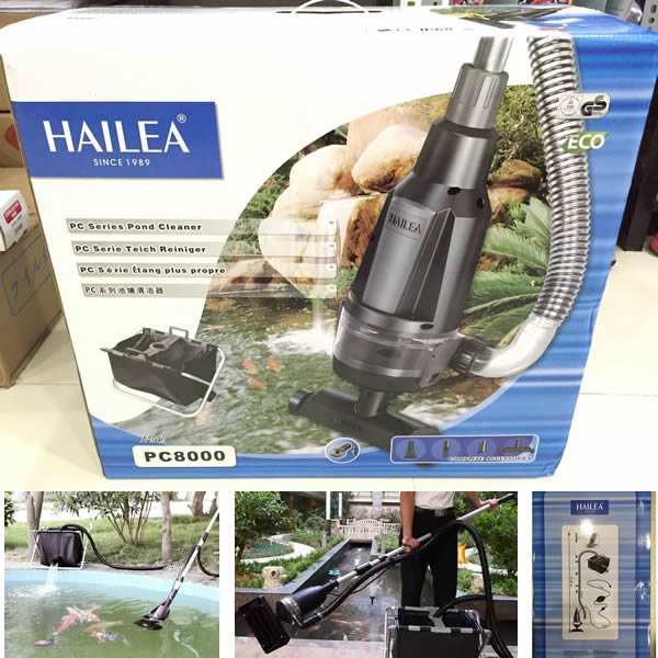 Máy Vệ Sinh Hồ Cá HAILEA PC8000 155W