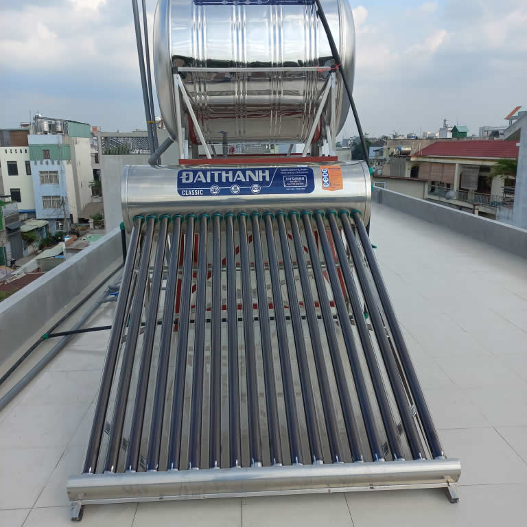Máy năng lượng mặt trời Đại Thành 180l