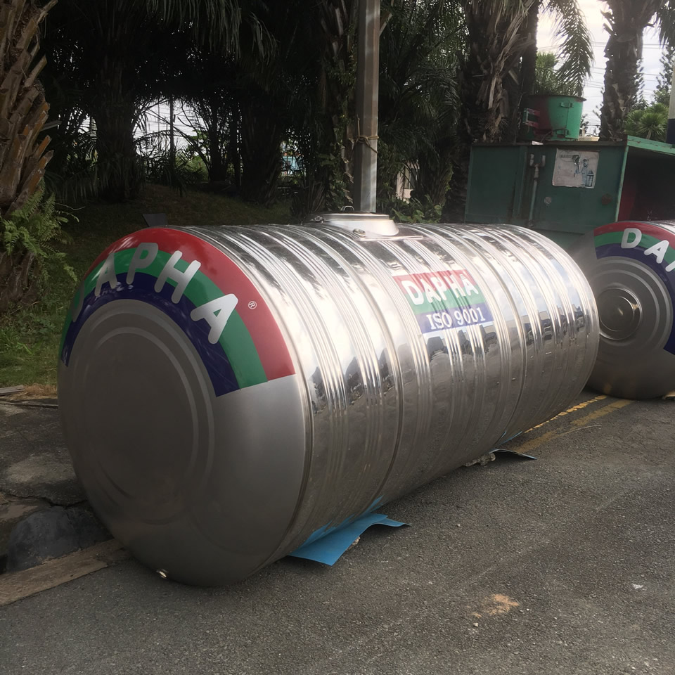 Bồn nước 3000L ngang Dapha R