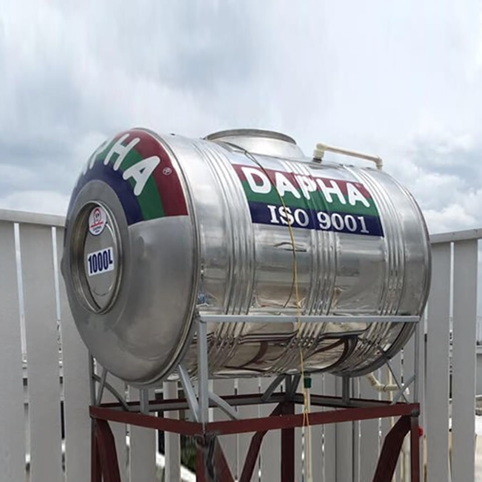 Bồn nước 1000L ngang Dapha R