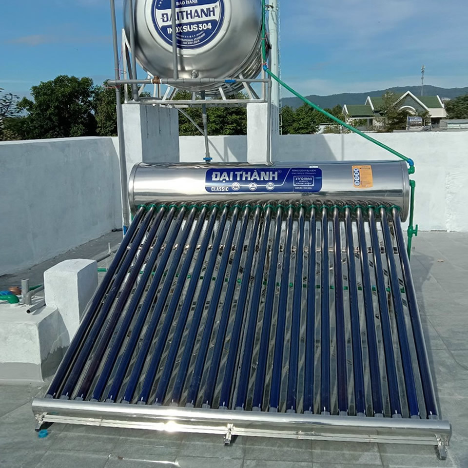 Máy năng lượng mặt trời Đại Thành 250l
