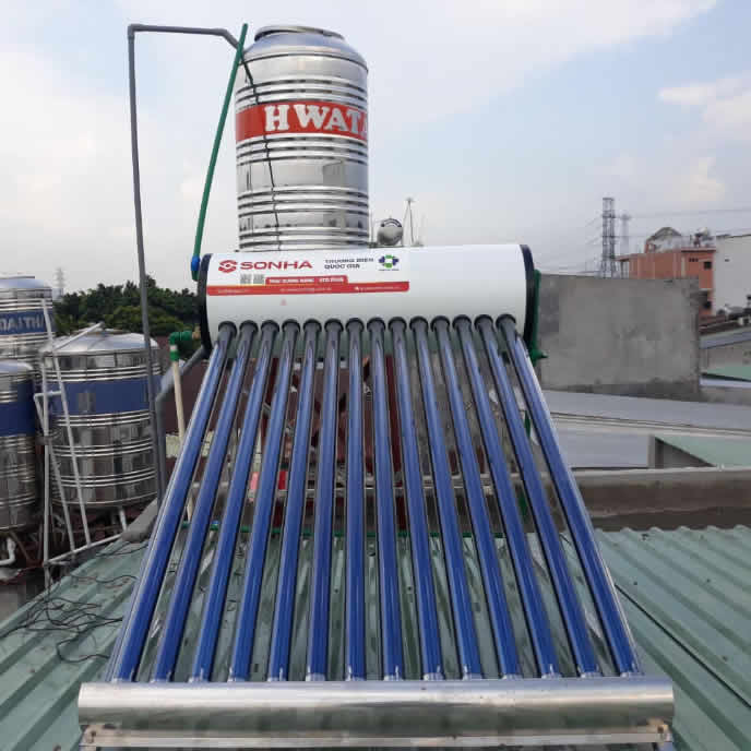 Máy năng lượng mặt trời Sơn Hà 140L Eco