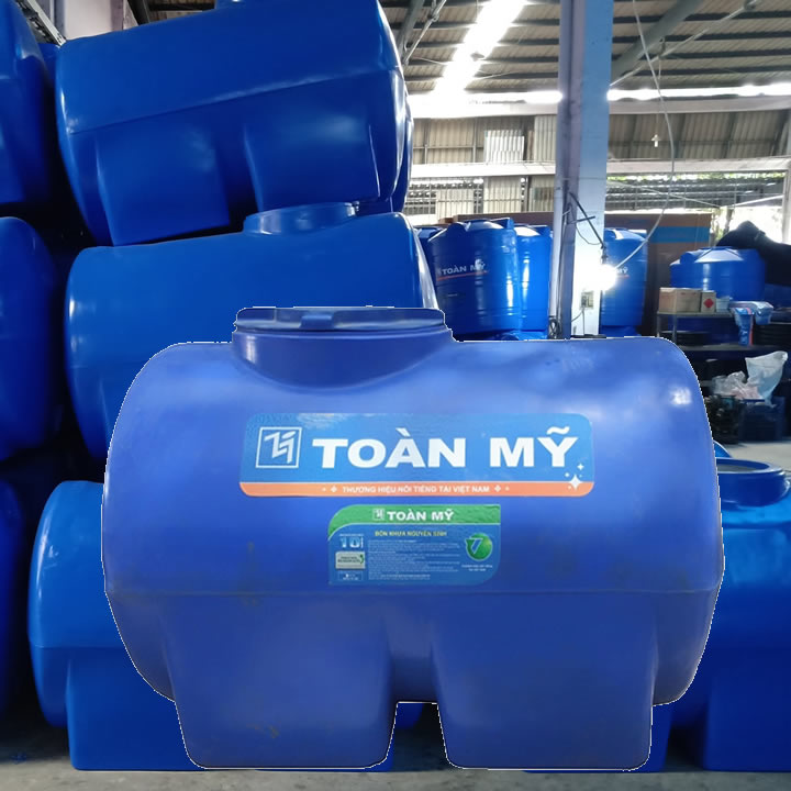 Bồn nhựa Toàn Mỹ 1500L ngang