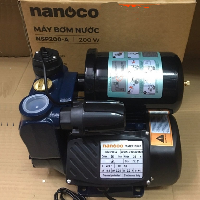Máy bơm NANOCO NSP200-A 200w
