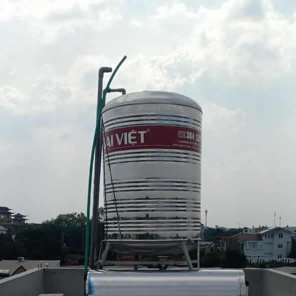 Bồn inox Đại Việt 1000 lít đứng