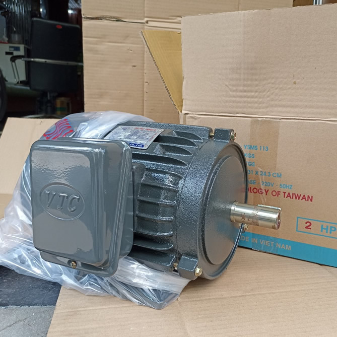 Motor VTC 2HP 220V tua 1450