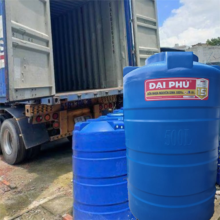 Bồn Nhựa Đại Phú 500L đứng