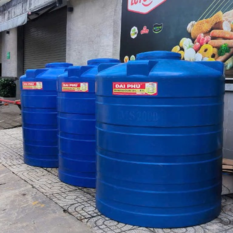 Bồn Nhựa Đại Phú 2000 lít đứng