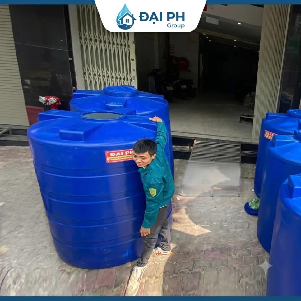 Bồn Nhựa Đại Phú 1500L đứng
